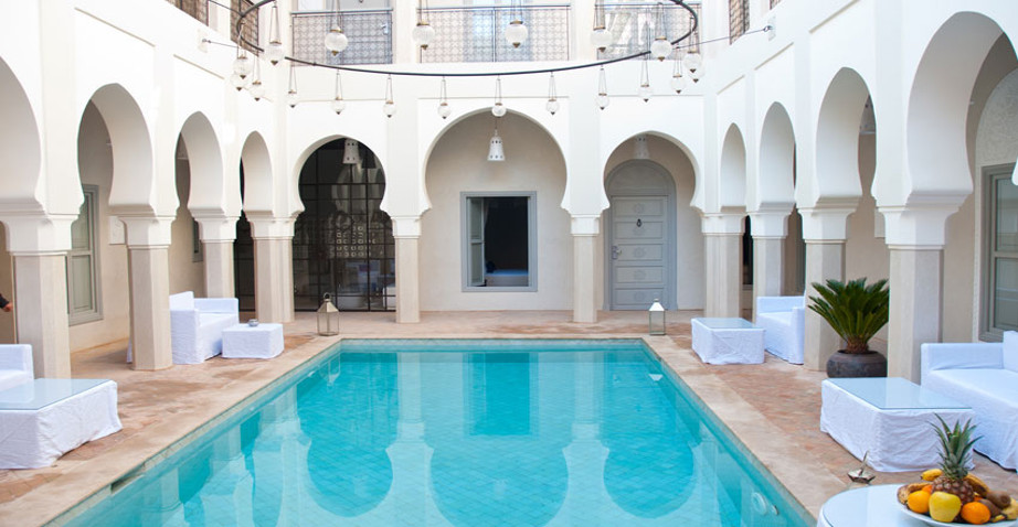 Riad avec piscine